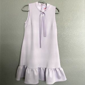 Betsey Johnson Lavender Casual Shift Dress